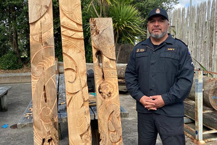 Ngahwiw Walker nz maori sculptor